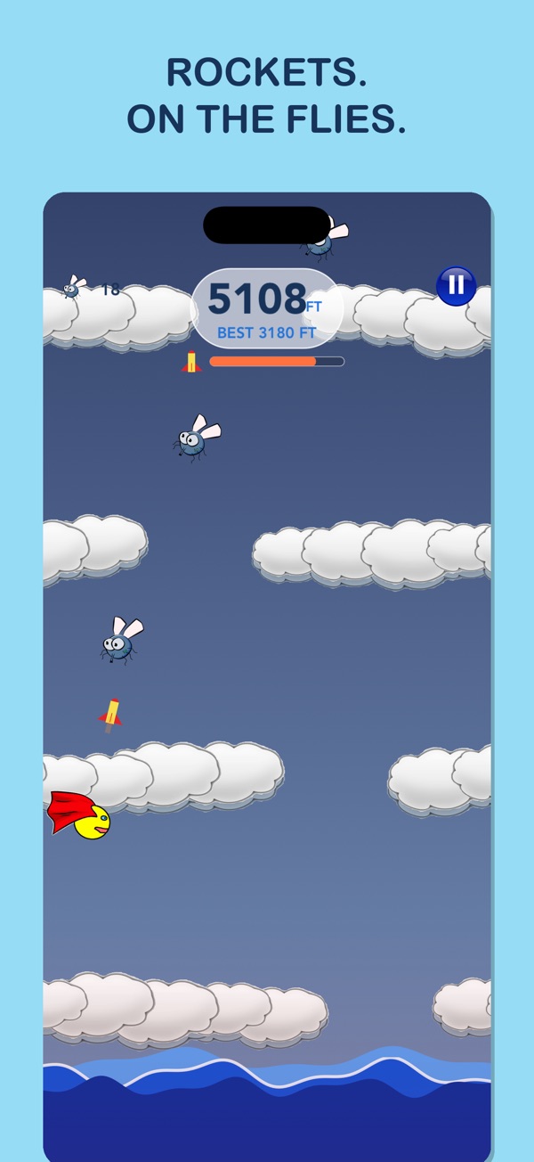 Super Guppy power-up